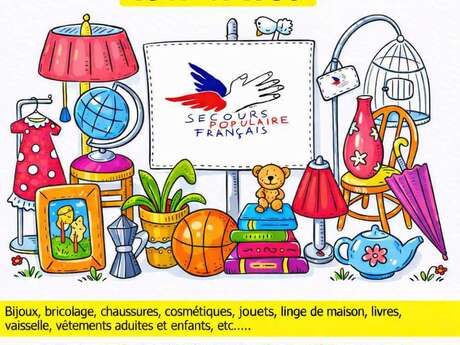 Braderie estivale du Secours Populaire