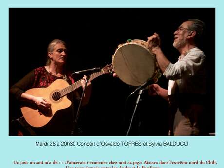 Concert d’Osvaldo TORRES et Sylvia BALDUCCI
