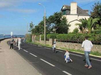 La corniche sans voitures