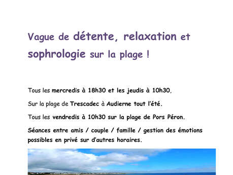 Sophrologie sur la plage Sophrologie sur la plage