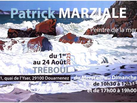 Exposition de peintures de Patrick Marziale