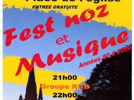 Fest Noz et Musique des Années 80 à 2000
