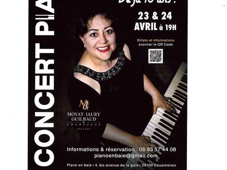 Klavierkonzert (Jubiläumskonzert) Piano en Baie (Cathie Moyat-Jaury)