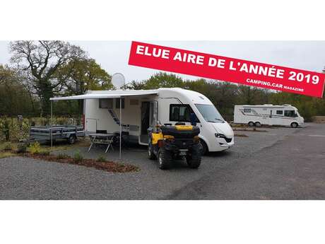 Aire de Lann Floren - Étape Campings-Cars