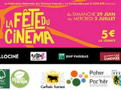 Grand Bleu : Fête du cinéma du 29 juin au 2 juillet 2025