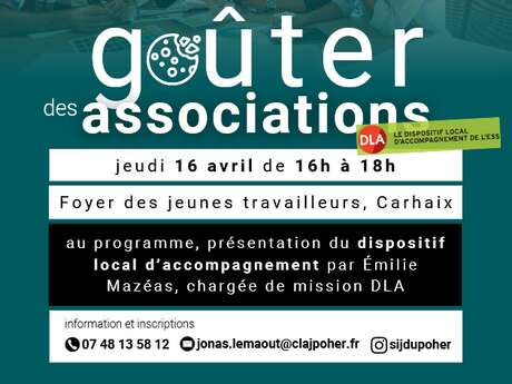 CLAJ : Goûter des associations