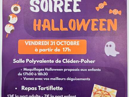 Soirée Halloween !! Soirée Halloween !!