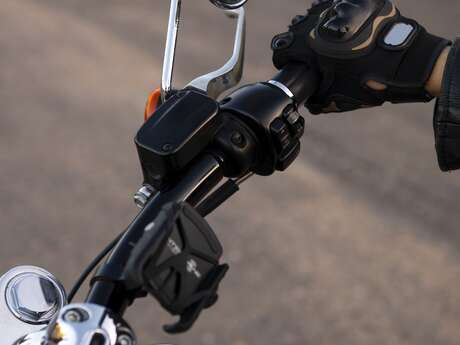 Passage des Motards de l'Espoir à Bénodet