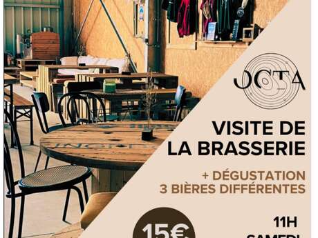 Visite de la brasserie Octa