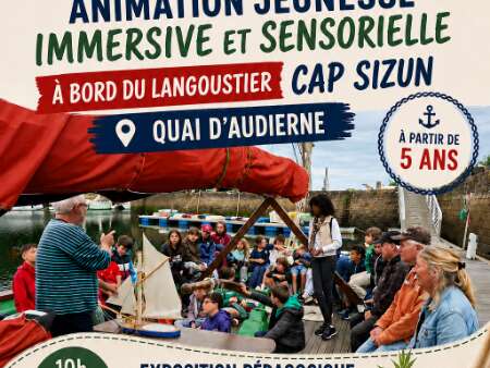 Journées européennes du patrimoine - Visites et animations jeunesses à bord du langoustier Cap Sizun