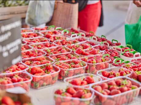 Marché bio, local, festif