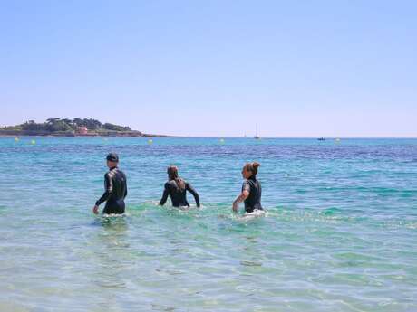 Marche aquatique - Premier bain de l'année
