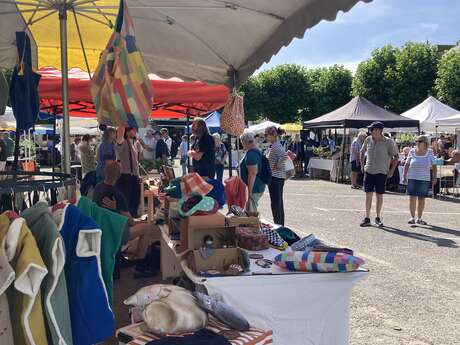 Marché bio, local et musical - Concert Coureurs de Remparts