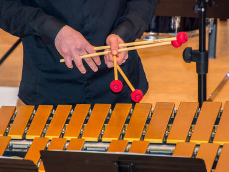 Moment musical du Conservatoire : percussions