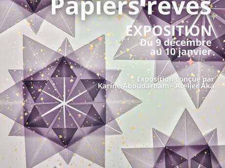 Exposition origami "Papiers pliés, papiers rêvés"