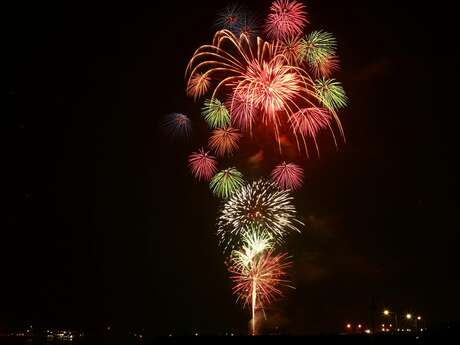 Concert et feu d'artifice