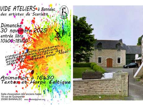 Vide-ateliers des artistes de Scarlett