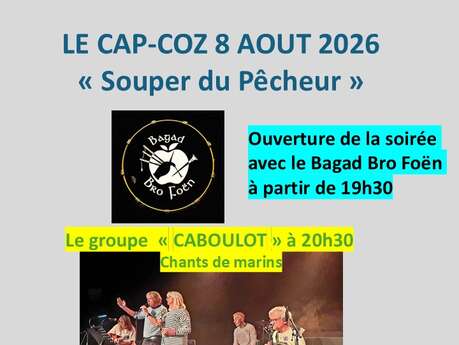 Fête du Cap-Coz : souper du pêcheur et feu d'artifice nautique