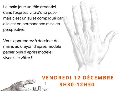 Stage dessin-peinture "Les mains"