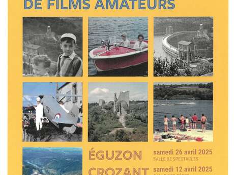 Collecte et projection de films amateurs pour le centenaire du barrage d'Eguzon