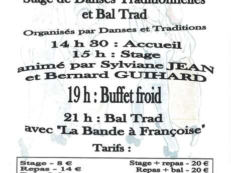 Stage de danses traditionnelles et bal Trad