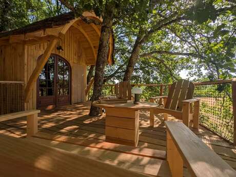 Éco-lieu le Bois de Cussac | Cabane Philibert