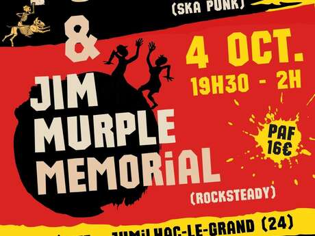 Concert Los Tres Puntos et Jim Murple Memorial