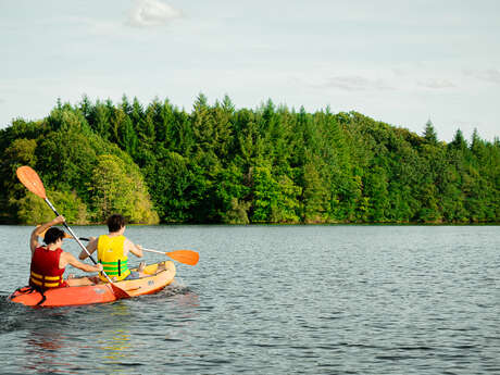 Location canoë/kayak - Lac de Saint-Pardoux