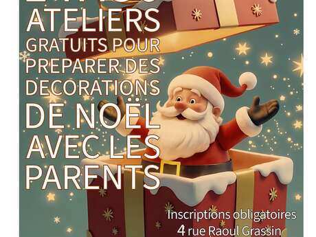 Atelier « Préparer les décorations de Noël