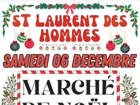 Marché de Noël et feu d'artifices