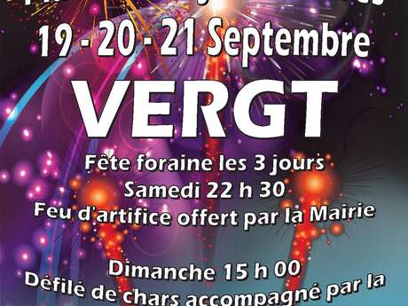Fête du Comice de Vergt