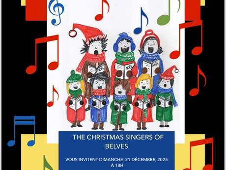 Caroling: les Christmas singers of Belvès chantent Noël