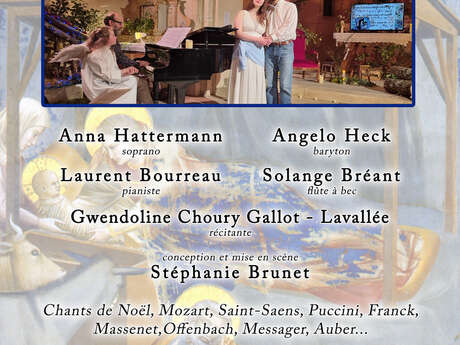 Concert de Noël et crèche vivante, spectacle lyrique et opératique