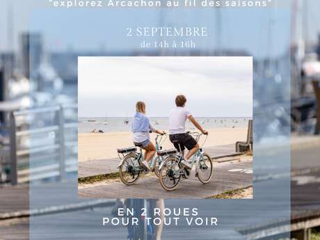 Visite guidée 12 mois/12 :  En 2 roues pour tout voir