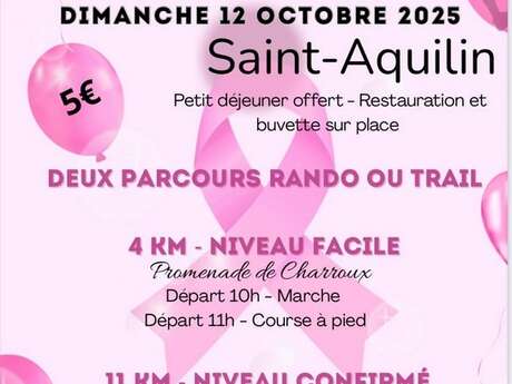 Octobre rose : marche ou trail