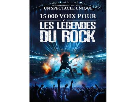 15000 voix pour les légendes du rock