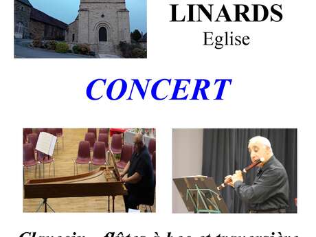 Concert clavecin et flûtes à bec et traversière