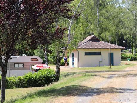 Camping de  Ladignac le Long Bel Air