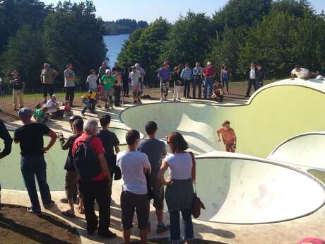 Skate Park OTRO de l'Île de Vassivière