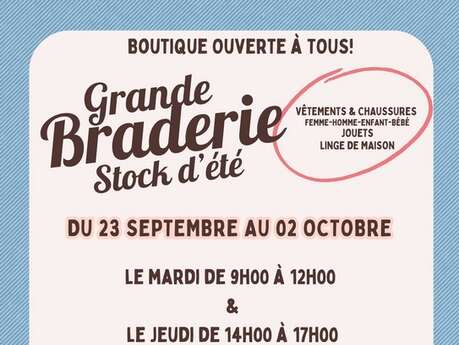 Braderie du Secours Catholique