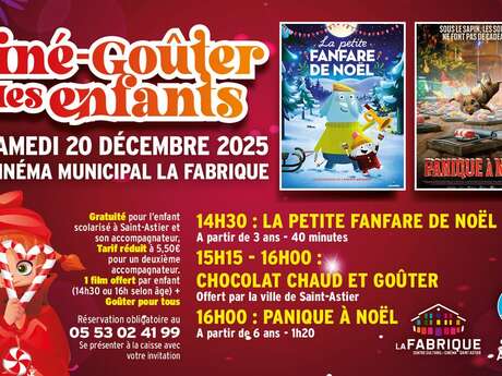 Ciné-goûter des enfants