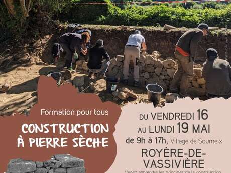 Formation pour tous : Construction à pierre sèche