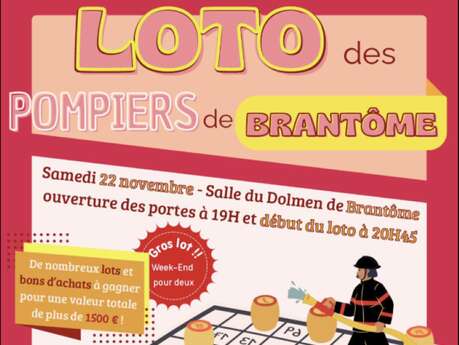 Loto des pompiers de Brantôme