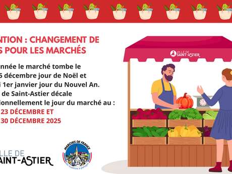 Marché de Saint-Astier