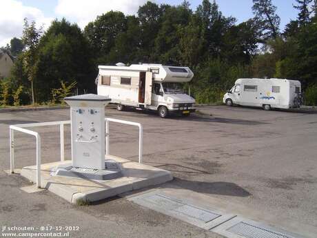 Aire d'accueil de camping-cars de La Courtine