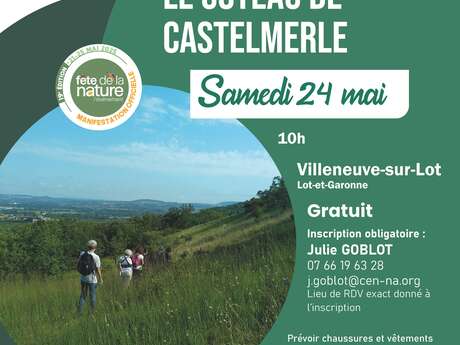 Balade nature sur le Coteau de Castelmerle