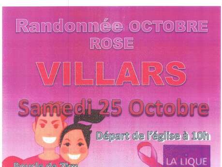 Randonnée octobre rose