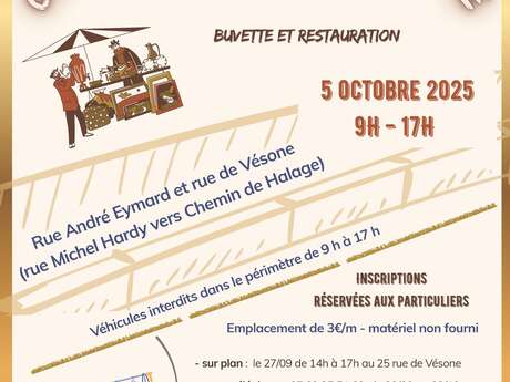Vide Grenier - Quartier de Vésone