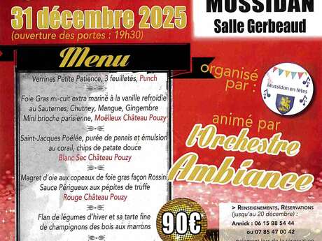 Reveillon de la St Sylvestre