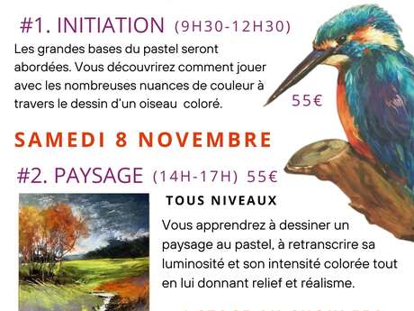 Stage dessin-peinture "Pastel sec"